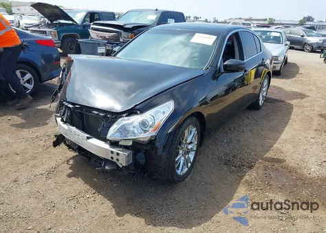 2013 Infiniti G37 Journey из США, поврежденный, VIN JN1CV6APXDM720615